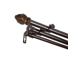 Load image into Gallery viewer, Bud 13/16" Triple Curtain Rod