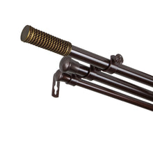 Load image into Gallery viewer, Threaded 13/16" Triple Curtain Rod