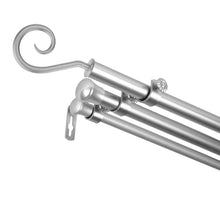 Load image into Gallery viewer, Curl 13/16" Triple Curtain Rod