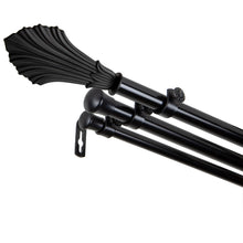 Load image into Gallery viewer, Fin 13/16" Triple Curtain Rod