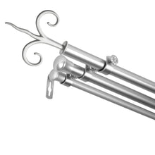 Load image into Gallery viewer, Fleur 13/16" Triple Curtain Rod