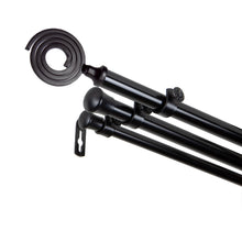 Load image into Gallery viewer, Coil 13/16" Triple Curtain Rod
