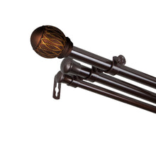 Load image into Gallery viewer, Tyoma 13/16" Triple Curtain Rod