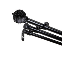 Load image into Gallery viewer, Bisque 13/16" Triple Curtain Rod