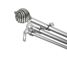 Load image into Gallery viewer, Bisque 13/16" Triple Curtain Rod