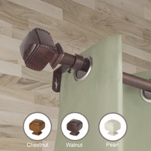 Load image into Gallery viewer, Bennett Faux Wood Curtain Rod