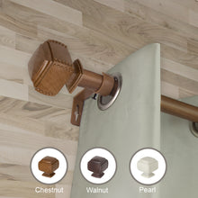 Load image into Gallery viewer, Bennett Faux Wood Curtain Rod