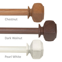 Load image into Gallery viewer, Bennett Faux Wood Curtain Rod