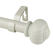 Load image into Gallery viewer, Rotunda Faux Wood Curtain Rod