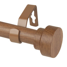 Load image into Gallery viewer, Bonnet Faux Wood Curtain Rod