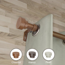 Load image into Gallery viewer, Bonnet Faux Wood Curtain Rod