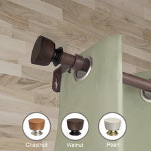 Load image into Gallery viewer, Nuno Faux Wood Curtain Rod