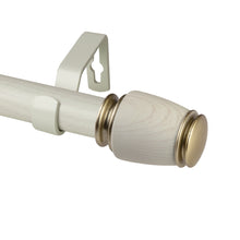 Load image into Gallery viewer, Romilda Faux Wood Curtain Rod