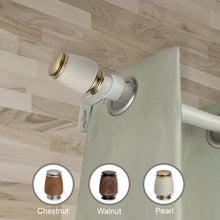 Load image into Gallery viewer, Romilda Faux Wood Curtain Rod