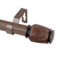 Load image into Gallery viewer, Romilda Faux Wood Curtain Rod
