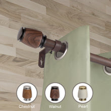 Load image into Gallery viewer, Romilda Faux Wood Curtain Rod