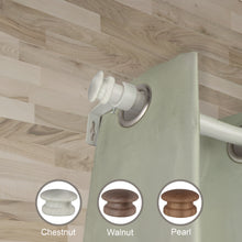 Load image into Gallery viewer, Mare Faux Wood Curtain Rod