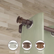 Load image into Gallery viewer, Mare Faux Wood Curtain Rod
