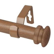 Load image into Gallery viewer, Mare Faux Wood Curtain Rod