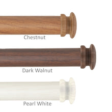 Load image into Gallery viewer, Mare Faux Wood Curtain Rod