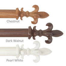 Load image into Gallery viewer, Fernando Faux Wood Curtain Rod