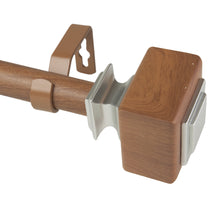 Load image into Gallery viewer, Willis Faux Wood Curtain Rod