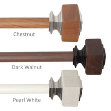 Load image into Gallery viewer, Willis Faux Wood Curtain Rod