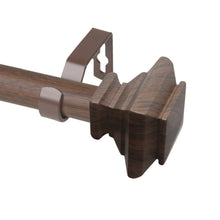 Load image into Gallery viewer, Fern Faux Wood Curtain Rod