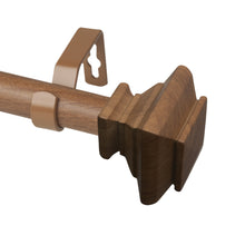Load image into Gallery viewer, Fern Faux Wood Curtain Rod