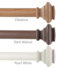 Load image into Gallery viewer, Fern Faux Wood Curtain Rod