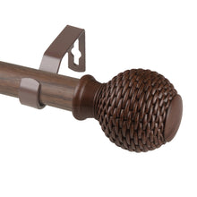 Load image into Gallery viewer, Bala Faux Wood Curtain Rod