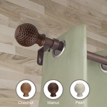 Load image into Gallery viewer, Bala Faux Wood Curtain Rod