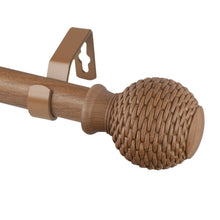 Load image into Gallery viewer, Bala Faux Wood Curtain Rod