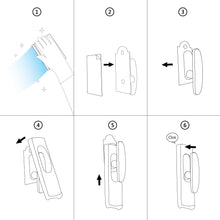 Load image into Gallery viewer, Self-adhesive Wall Hooks (Set of 2)