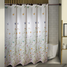 Load image into Gallery viewer, Tranquil Floating Butterflies Shower Curtain