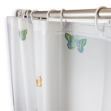 Load image into Gallery viewer, Tranquil Floating Butterflies Shower Curtain