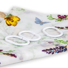 Load image into Gallery viewer, Tranquil Floating Butterflies Shower Curtain