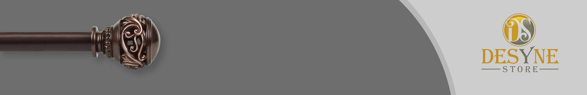 Finial Inserts for Curtain Rods – Desyne Store