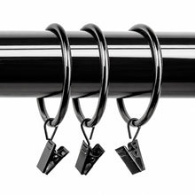 Load image into Gallery viewer, 2" Curtain Rings w/ Clips (Set of 10)
