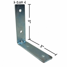Load image into Gallery viewer, Angle Iron Bracket 3" x 3" (Piece)

