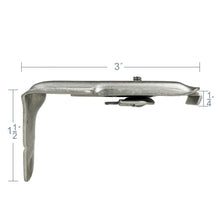 Load image into Gallery viewer, 3" Single Wall Center Support Bracket
