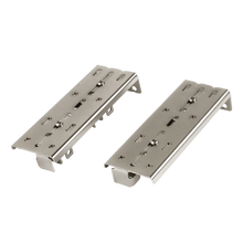 Load image into Gallery viewer, Traverse Rod Drop-in Double End Bracket - Silver
