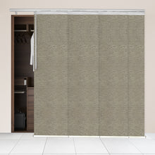 Load image into Gallery viewer, Virgil 4-Panel Single Rail Panel Track 48&quot;-88&quot;W, Panel width 23.5&quot;
