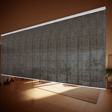 Load image into Gallery viewer, Tweed 12-Panel Panel Track 140&quot;-260&quot;W, Panel width 23.5&quot; - 40% LIGHT-FILTERING
