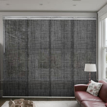 Load image into Gallery viewer, Tweed 4-Panel Single Rail Panel Track 48&quot;-88&quot;W, Panel width 23.5&quot;
