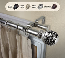 Load image into Gallery viewer, Lanette 1&quot; Double Curtain Rod
