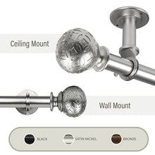 Load image into Gallery viewer, Odelia 1&quot; Ceiling Curtain Rod/ Room Divider
