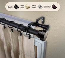 Load image into Gallery viewer, Bonnet 1&quot; Double Curtain Rod
