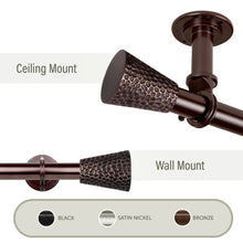 Load image into Gallery viewer, Halldor 1&quot; Ceiling Curtain Rod/ Room Divider
