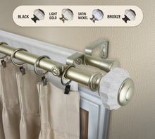 Load image into Gallery viewer, Linden 1&quot; Double Curtain Rod
